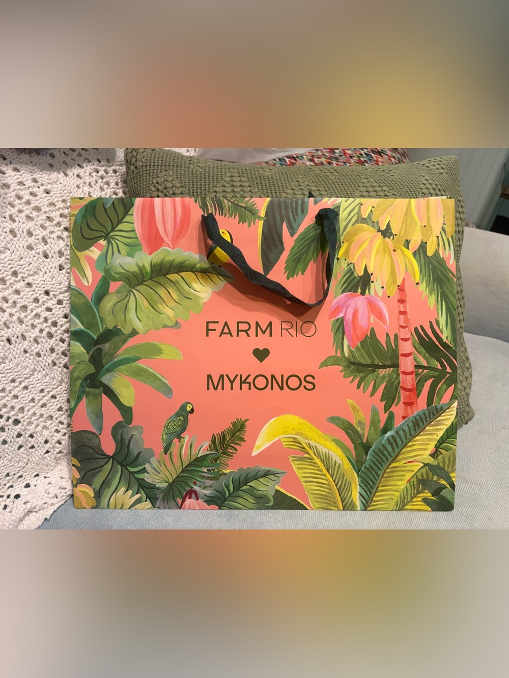 FARM RIO Mykonos shopping bag